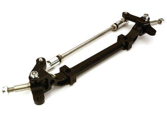 V3 Billet Machined Front Beam Axle w/Steering Setup for Custom 1/14 Semi-Tractor