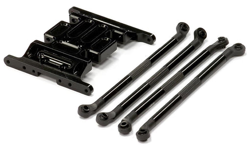 Billet Gearbox Holder & 120mm Lower Links (4) for Axial SCX-10