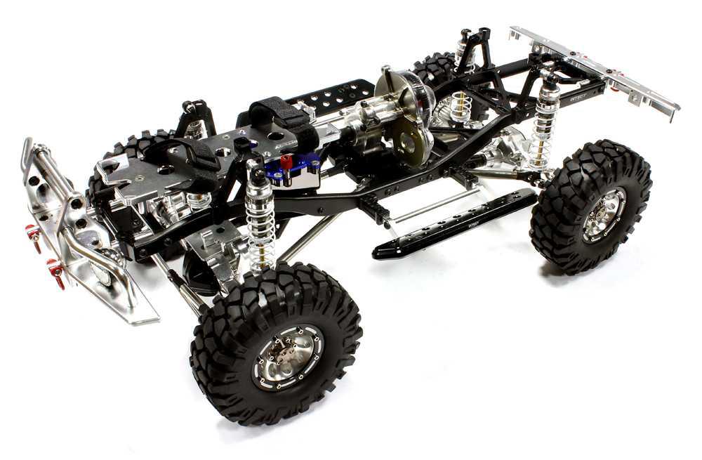 V2 Billet Machined 1/10 Trail Roller 4WD Off-Road Scale Crawler ARTR