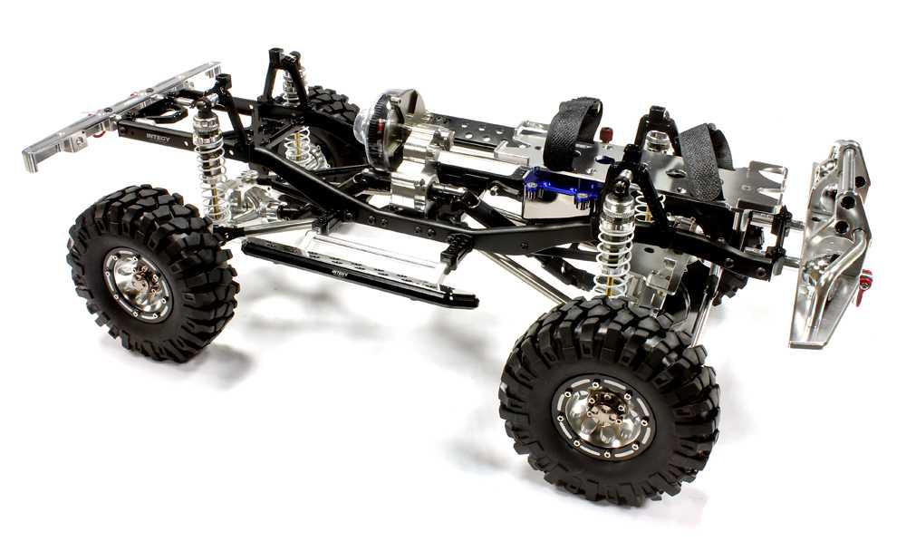 V2 Billet Machined 1/10 Trail Roller 4WD Off-Road Scale Crawler ARTR