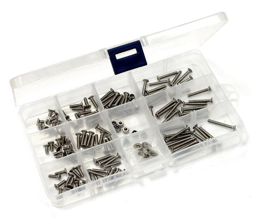 Stainless Steel M3 Countersunk Flat Head Socket Screw (120) w/ Hardware & Box