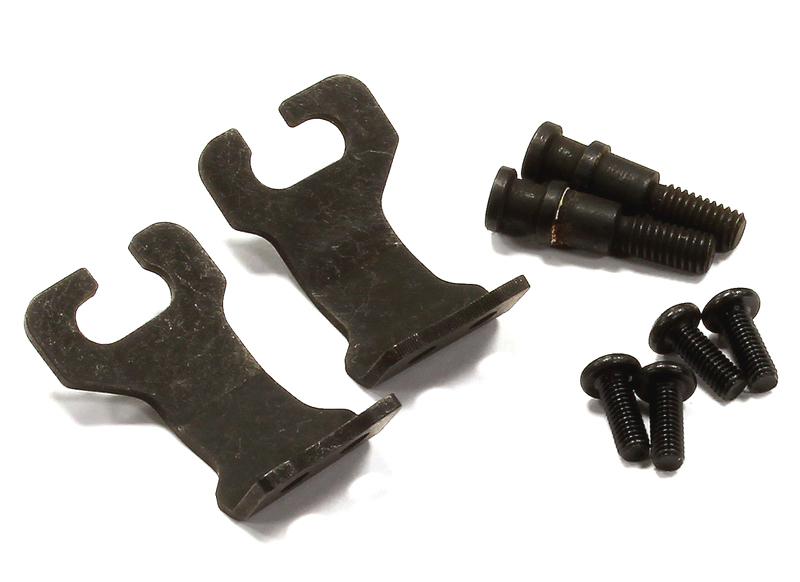 Metal Bracket Adapter for Wheely King with 1/10 Size Snowmobile Conversion