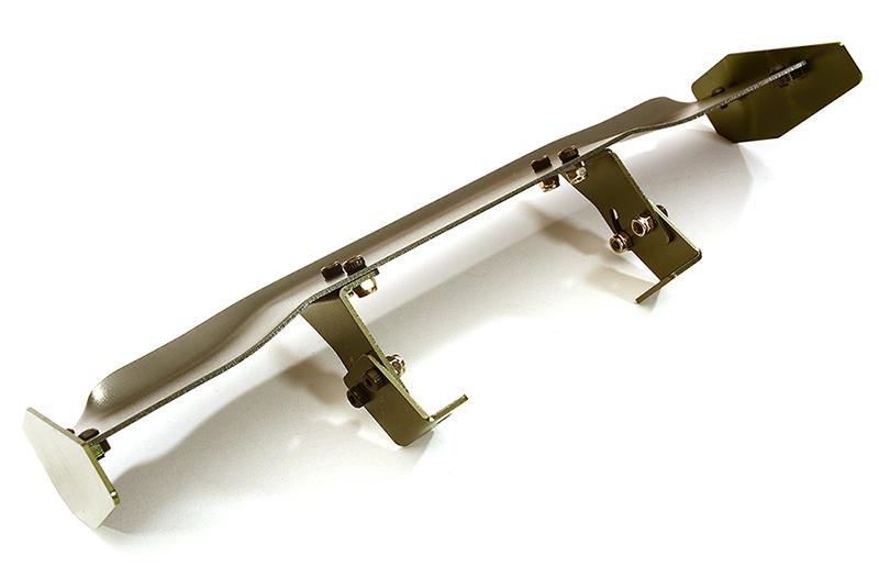 Realistic 1/10 Size Aluminum Rear Wing 165mm Width