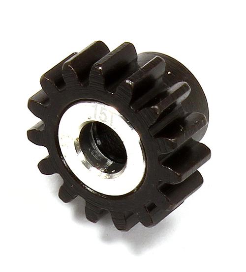 Billet Machined HD Pinion Gear 15T for HPI 1/8 Apache SC & C1 Flux