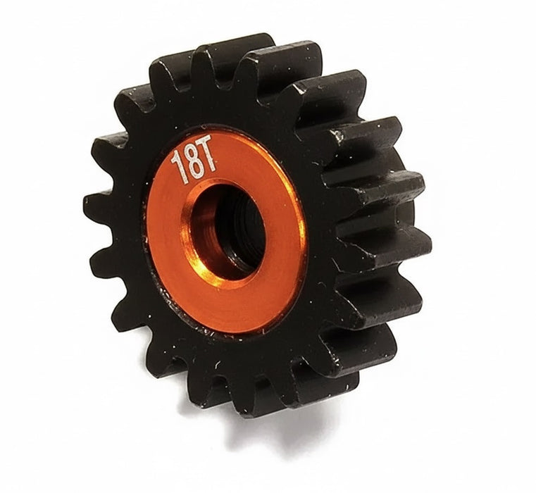 Billet Machined HD Pinion Gear 18T for HPI 1/8 Apache SC & C1 Flux