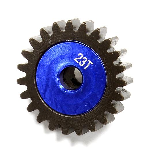 Billet Machined HD Pinion Gear 23T for HPI 1/8 Apache SC & C1 Flux