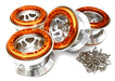 Billet Machined Alloy Type XI 5S Beadlock 2.2 Wheel(4) Set for 1/10 Rock Crawler