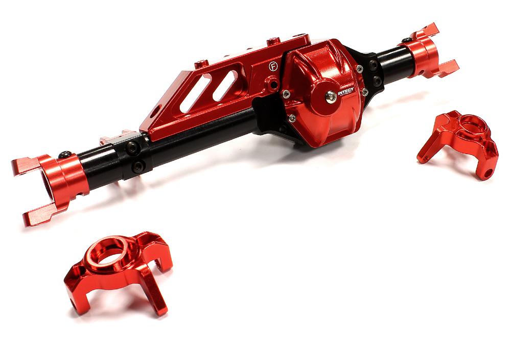 Billet Machined T4 Front Axle Conversion Kit for Axial 1/10 Wraith 2.2