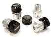 Billet Machined 17mm Wheel Hex (4) +6mm Offset for T-Maxx, 1/10 Revo & Summit