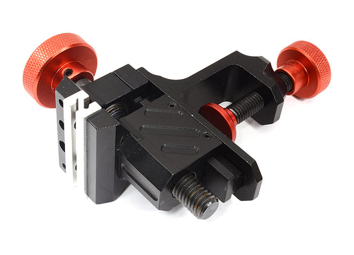 Billet Machined Tabletop Clamp Base Mini Bench Vise for 1/10 to 1/8 Scale Model