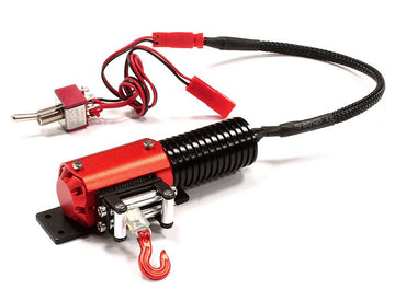 Billet Machined T4 Realistic High Torque Mega Winch for 1/10 Scale Rock Crawler