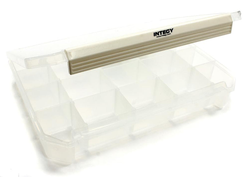 Plastic Storage Box 255x188x43mm for Small Parts & Hardware 20 Compartments
