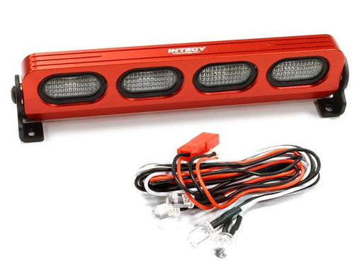 Realistic T3 Adjustable Spot Light Bar (4) w/ LED for 1/10 & 1/8 Scale