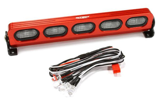 Realistic T4 Adjustable Spot Light Bar (5) w/ LED for 1/10 & 1/8 Scale