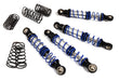 Billet Shock Set (4) for SCX-10 Dingo, Honcho & Jeep (L=72mm)