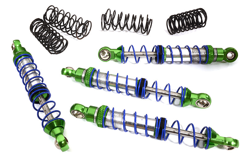 Billet Shock Set (4) for SCX-10 Dingo, Honcho & Jeep (L=82mm)