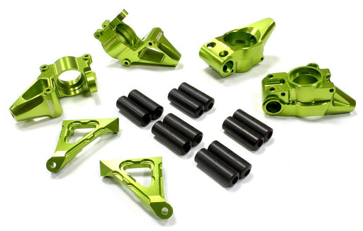 Billet Alloy Modified Rear Hub + Steering Block Set for HPI Baja 5B2.0, 5T & 5SC