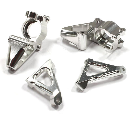 Silver Billet Machined Steering Knuckle Set for HPI Baja 5B, 5T & 5SC Models