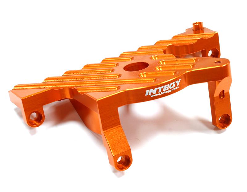 Billet Machined Motor Mount for Traxxas Slash 4X4 LCG Chassis (Non-Telemetry)
