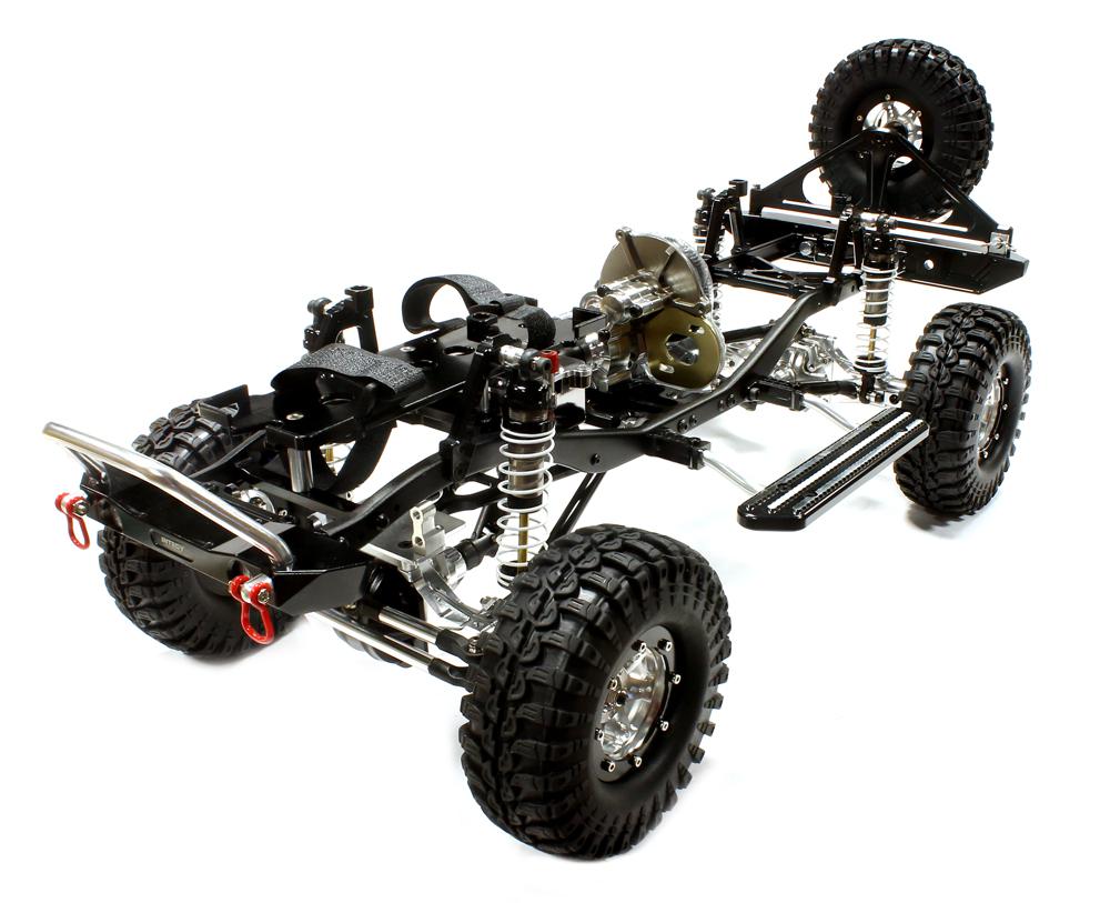 V2 Billet Machined 1/10 Size TR310 Trail Roller 4WD Off-Road Scale Crawler ARTR