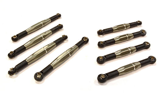 T2 Pushrod & Turnbuckle Set (8) 48mm, 59mm for Traxxas 1/16 Slash VXL & Rally