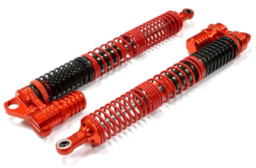 QSR Shock w/ Piggyback Reservoir (2) for HPI Savage-X, 21 & 25 (L=161mm)