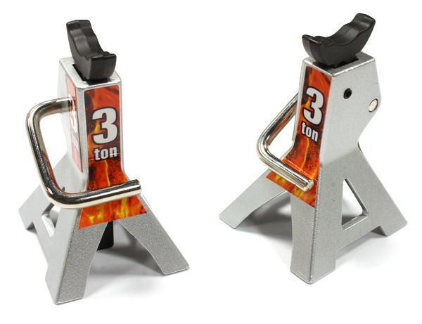 Realistic Model Jack Stands (2) for 1/10 & 1/8 Scale & Rock Crawler
