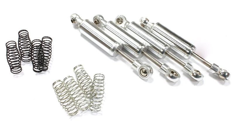 Realistic 72mm Off-Road Shock Set (4) for 1/10 Scale Rock Crawler & Scale Trucks
