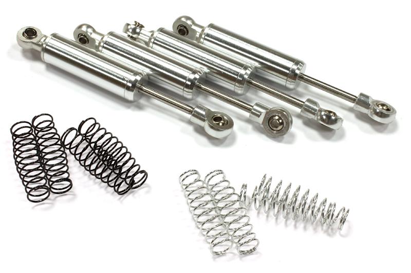 Realistic 82mm Off-Road Shock Set (4) for 1/10 Scale Rock Crawler & Scale Trucks