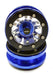 Billet Machined 6 Spoke Type 6D Off-Road 1.9 Size Wheel Set(2) for Scale Crawler