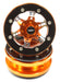 Billet Machined 6 Spoke Type S3 Off-Road 1.9 Size Wheel Set(2) for Scale Crawler