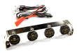 Realistic Roof Top Spot LED (4) Light Set 107mm Wide for 1/10 Scale Off-Road