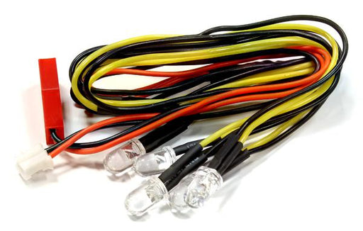 LED 5mm Light (5) for 1/10 SCX-10, Scale Crawler, Off-Road, On-Road TC & Drift