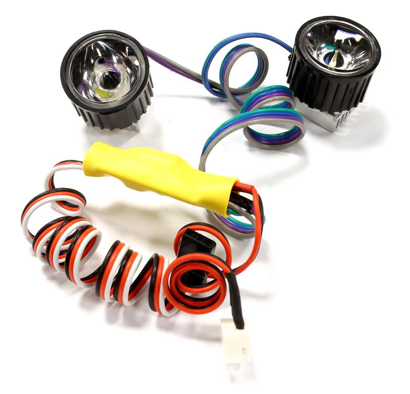 G.T. Power High Power Headlight System for Scale R/C Car, Boat & Copter