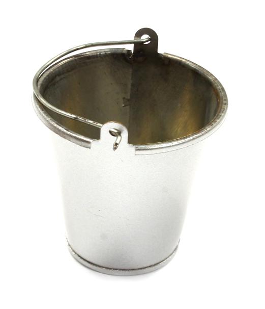 Realistic 1/10 Scale Large Size Metal Bucket for Off-Road Crawling