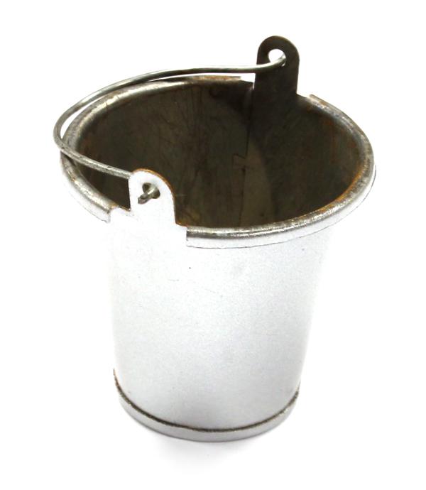 Realistic 1/10 Scale Small Size Metal Bucket for Off-Road Crawling