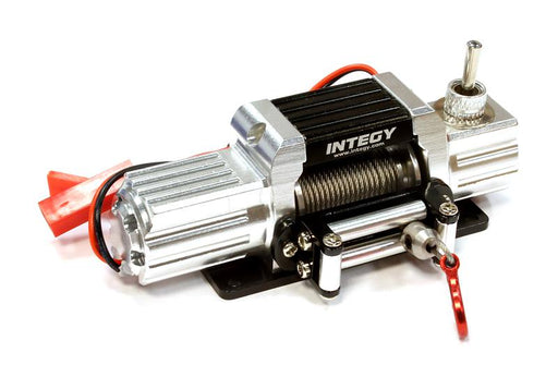 Billet Machined T7 Realistic High Torque Mega Winch for Scale Rock Crawler 1/10