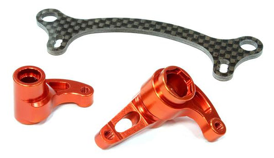 Billet Machined Steering Bell Crank Set for Axial 1/10 EXO Off-Road