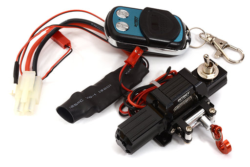 T7 Realistic High Torque Mega Winch w/ Remote for Scale Rock Crawler 1/10 Size