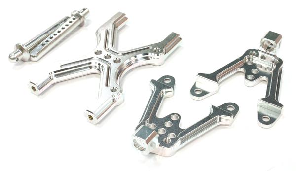 Billet Machined Rear Shock Tower for Axial SCX-10 Scale Crawler