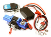 Billet Machined T8 Realistic Mega Winch w/ Remote for Scale Crawler 1/10 Size
