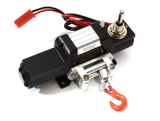 Billet Machined T8 Realistic High Torque Mega Winch for Scale Crawler 1/10 Size