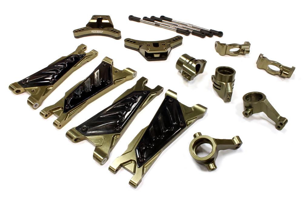 Billet Machined Suspension Kit for Associated ProLite 4X4 Ready-To-Run