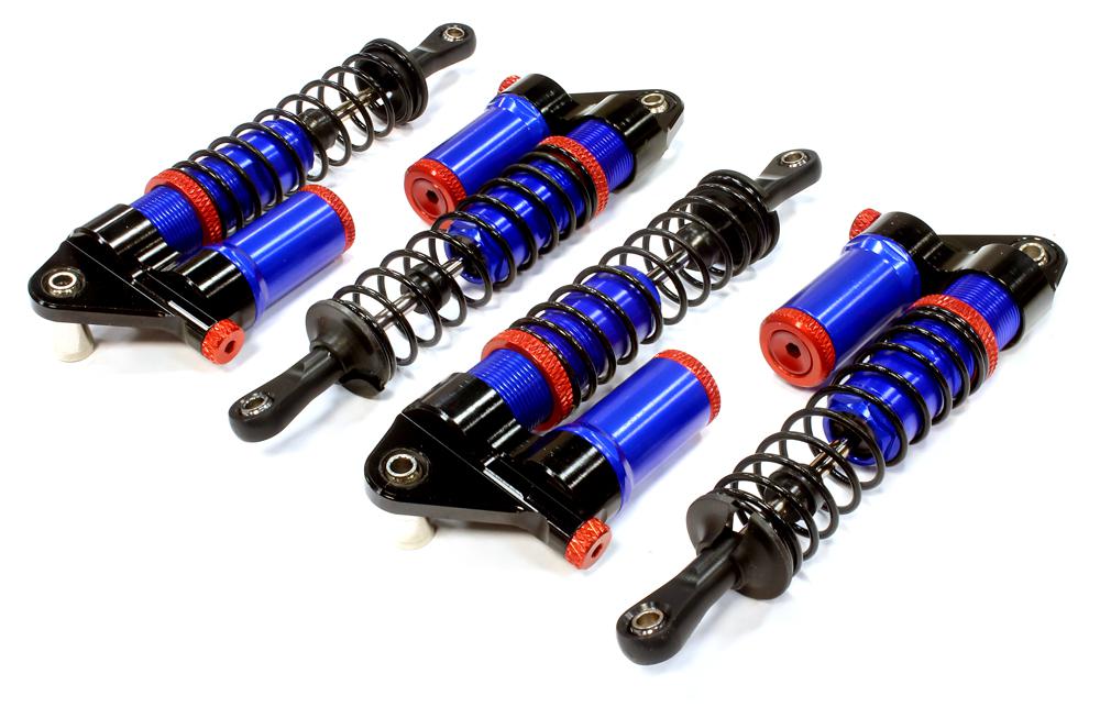 Billet Machined Piggyback Shock (4) for HPI 1/10 Bullet MT & Bullet ST