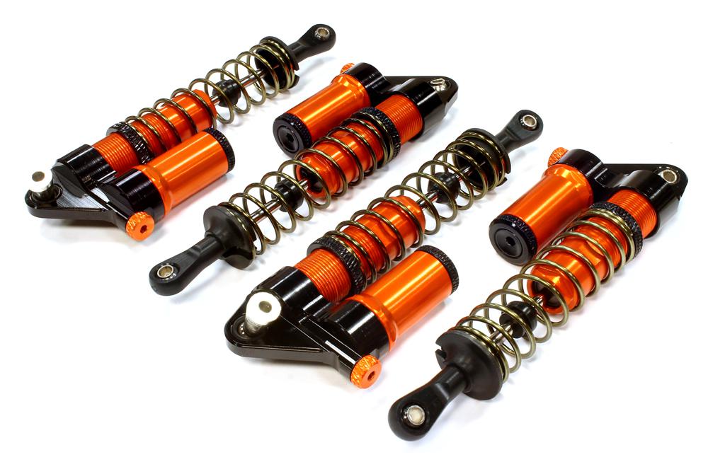 Billet Machined Piggyback Shock (4) for HPI 1/10 Bullet MT & Bullet ST