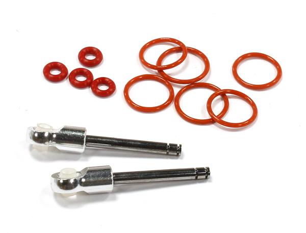 Replacement Shafts for T3510 & T3511 Type Shocks on Traxxas 1/16 E-Revo, Slash