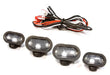 Realistic Spot Light (4) Set w/ LED for 1/10 & 1/8 Scale
