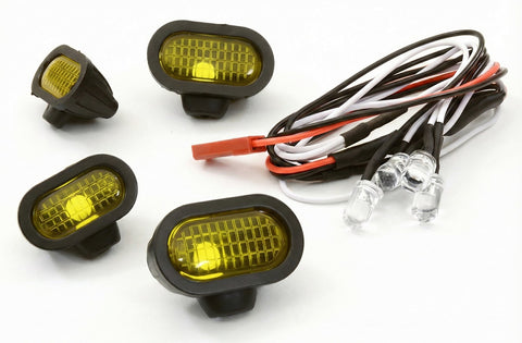 V2 Realistic Spot Light (4) Set w/ LED for 1/10 & 1/8 Scale