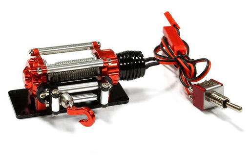 Billet Machined T9 Realistic High Torque Mega Winch for Scale Rock Crawler 1/10