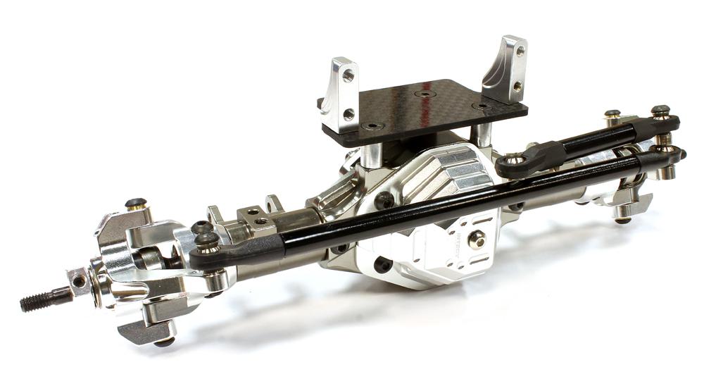 Complete Billet Machined T4 Front Axle for SCX-10, Dingo, Honcho & Jeep